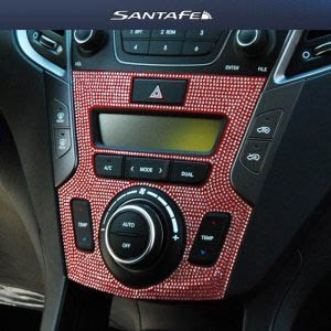 [ Santafe DM(2013) auto parts ] Center Fascia, Steering Wheel Jewelry Molding Made in Korea